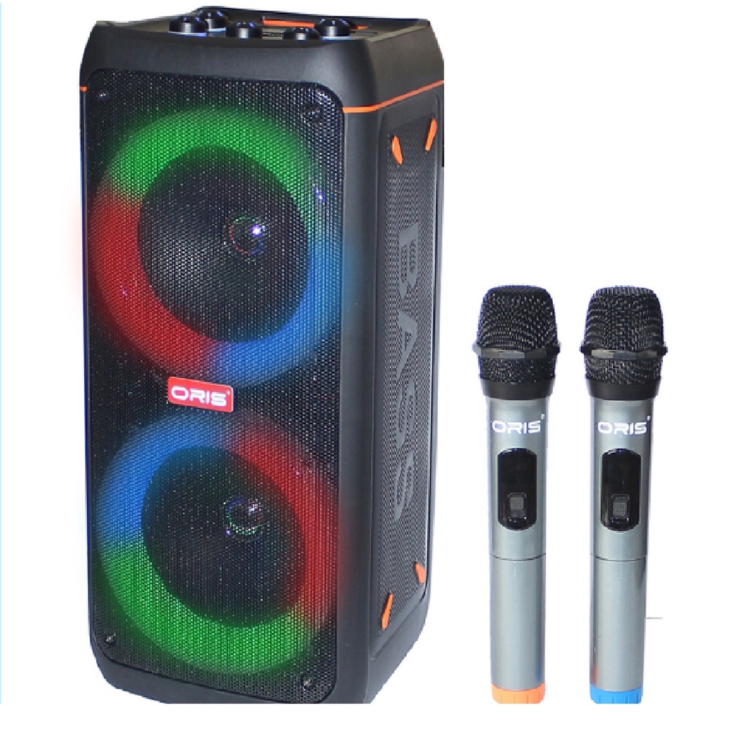 Loa Karaoke Di Động Oris 7100 pin sạc,nhỏ gọn thích hợp sử dụng trong phòng,mang đi du lịch,âm thanh hay