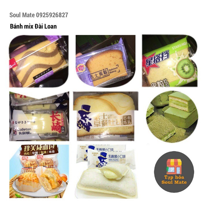 Thùng 1.8kg Bánh Mix 36 - 41 cái CAM KẾT TRÊN 50 VỊ BÁNH MỖI NGÀY