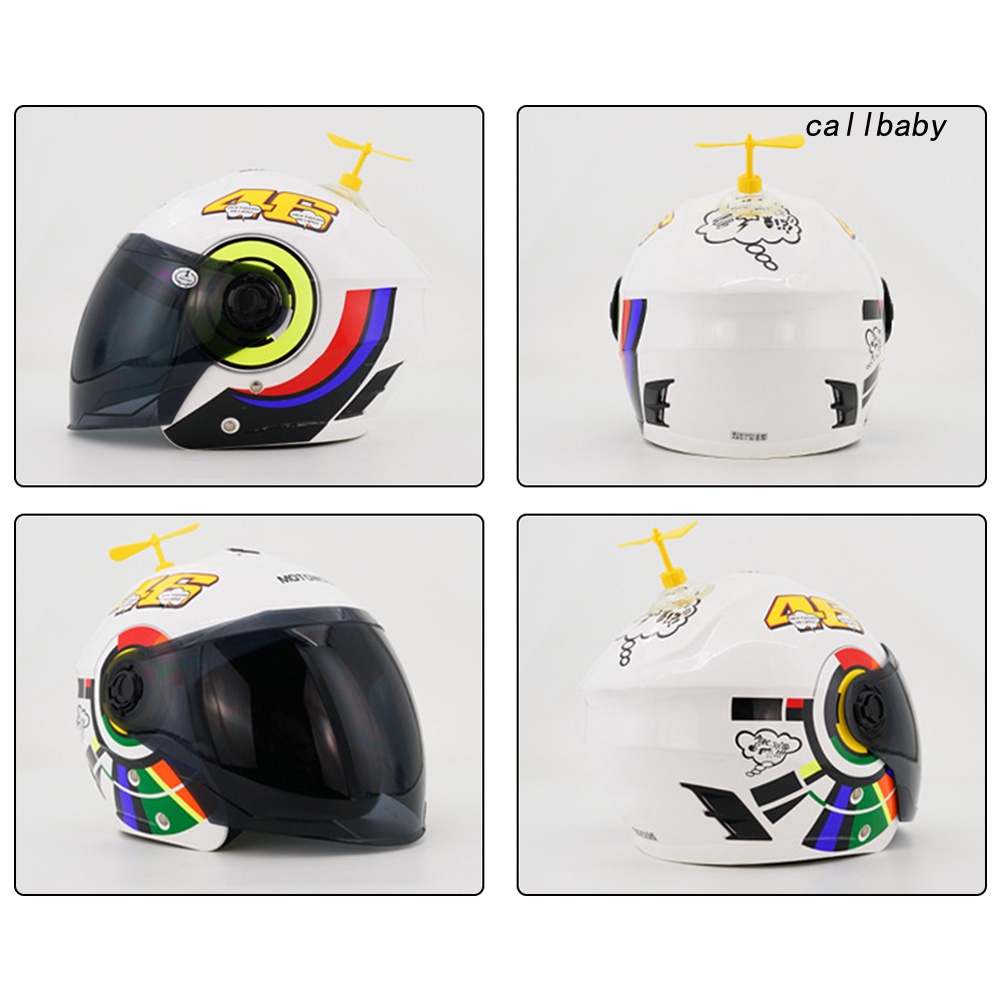 Cánh quạt gắn mũ bảo hiểm xe mô tô sáng tạo xinh xắn