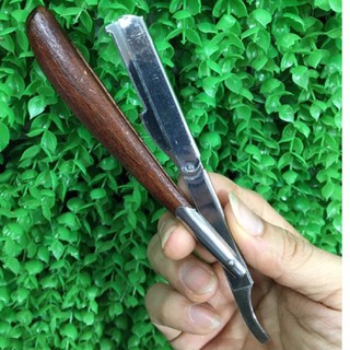 DAO CẠO RÂU CÁN GỖ / INOX …