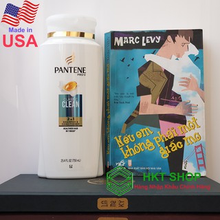 Dầu Gội Xả Pantene Classic Clean 2In1 750ml