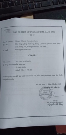Bỉm boby tã quần L68