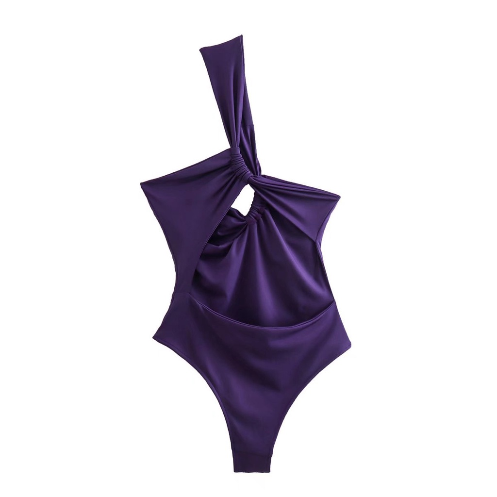 Bộ Đồ Bơi Dáng Ôm Thiết Kế Thắt Nút Độc Đáo Phong Cách Pháp Quyến Rũ