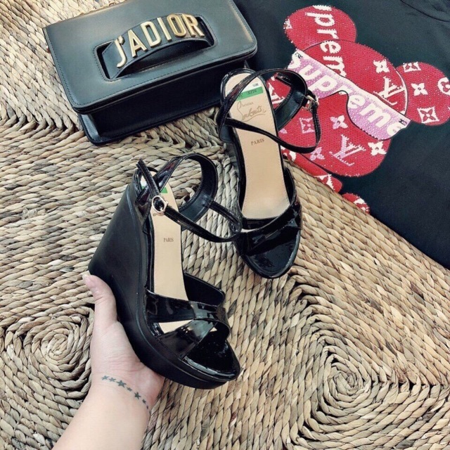 Giày sandal đế xuồng xinh 12cm