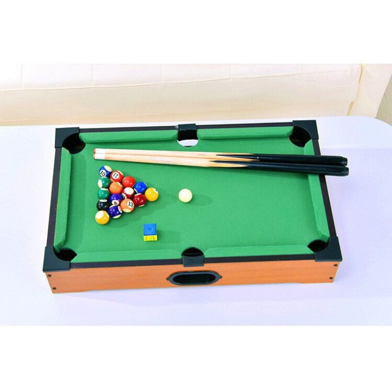 Bàn Bi-a bằng gỗ Table-Pool TP52 kích thước 31×52×9cm phù hợp mọi lứa tuổi rèn luyện tư duy