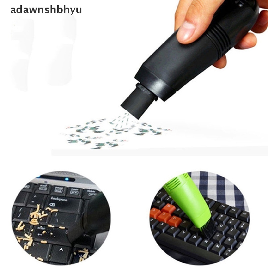 Set máy hút bụi làm sạch bàn phím máy tính mini USB có đầu cọ dành cho máy tính xách tay máy tính để bàn