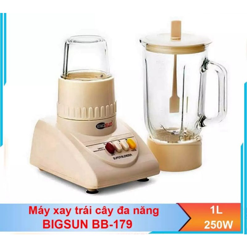 (CHÍNH HÃNG BIGSUN) LINH KIỆN CỐI THỦY TINH MÁY XAY BIGSUN BB-379M BB-168 BB-179