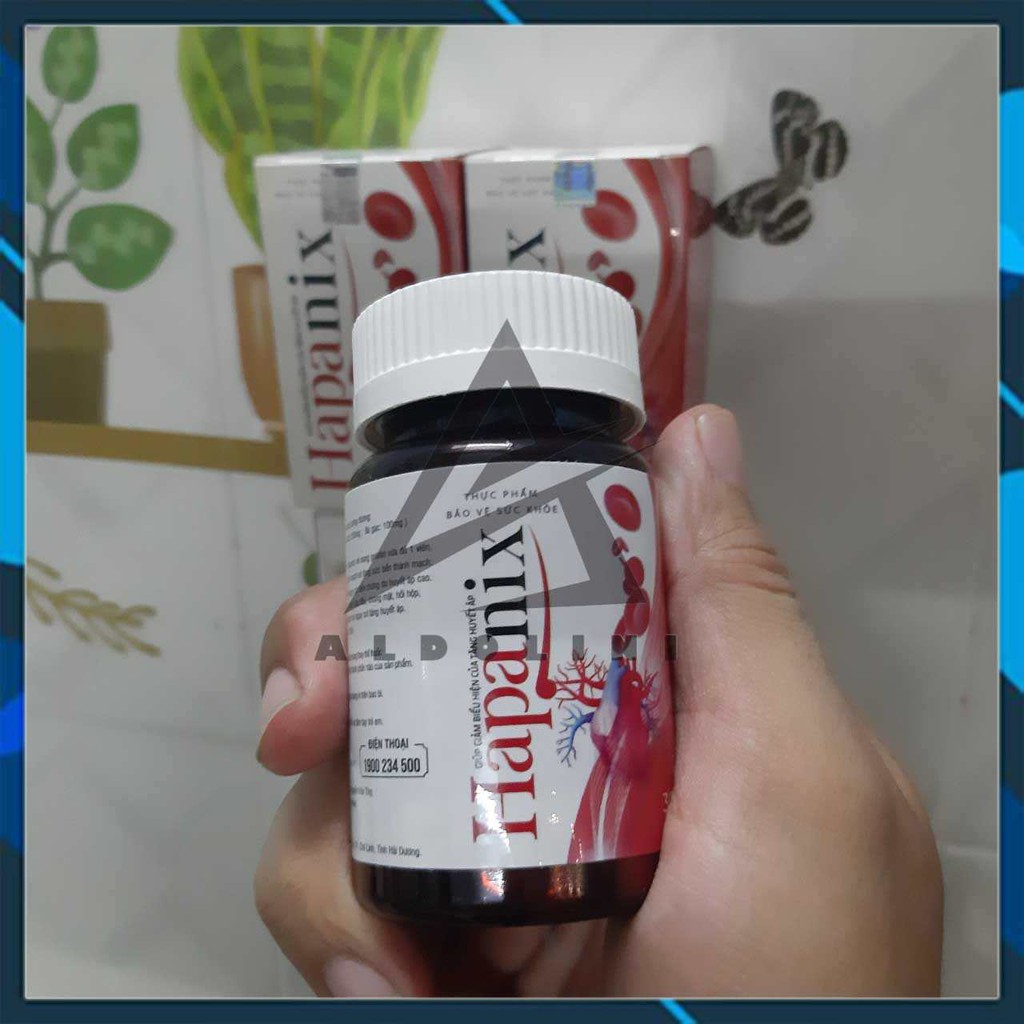 VIÊN UỐNG HAPANIX - Hỗ Trợ ổn Định Huyết Áp Giảm Nguy Cơ Đột Quỵ Thành Phần Tự Nhiên An Toàn - CHÍNH HÃNG HỘP 30 VIÊN | BigBuy360 - bigbuy360.vn