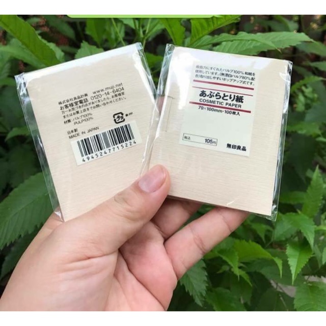 Giấy Thấm Dầu Muji Nhật Bản