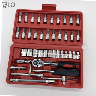 Bộ Dụng Cụ Mở Bu Lông Ốc Vít Đa Năng Sửa Chữa 46 Chi Tiết (Hàng Nhập Khẩu Giá Tốt)