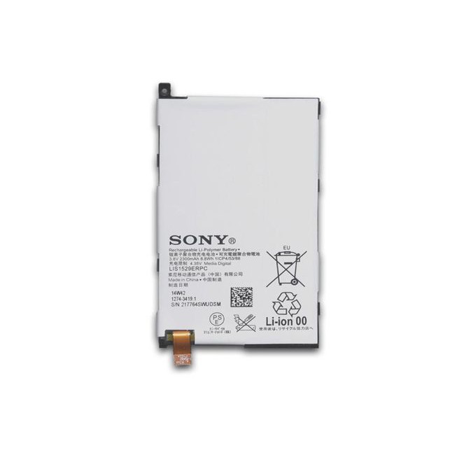 Pin Sony Xperia Z1 Mini/Z1 Compact - dung lượng 2300mAh XỊN BẢO HÀNH 3 THÁNG