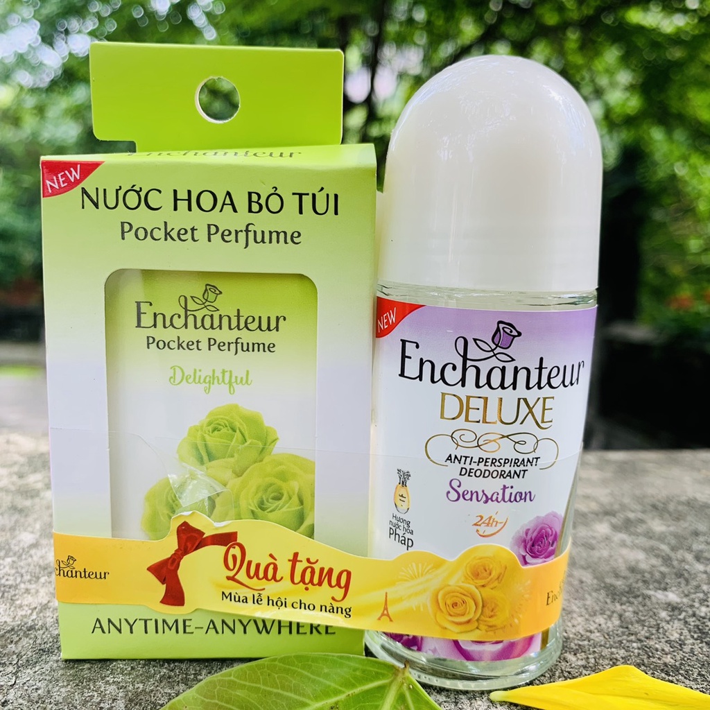 LĂN KHỬ MÙI HƯƠNG NƯỚC HOA ENCHANTEUR 50ml
