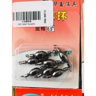 chì xoay câu cá,Chì neo số 8 xoay đầu