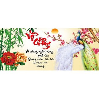 tranh đính đá vợ chồng LV083- 110x60cm