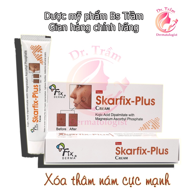 Fixderma Skarfix Plus Cream  Chính hãng  Kem Dưỡng Da – Giảm Thâm Nám