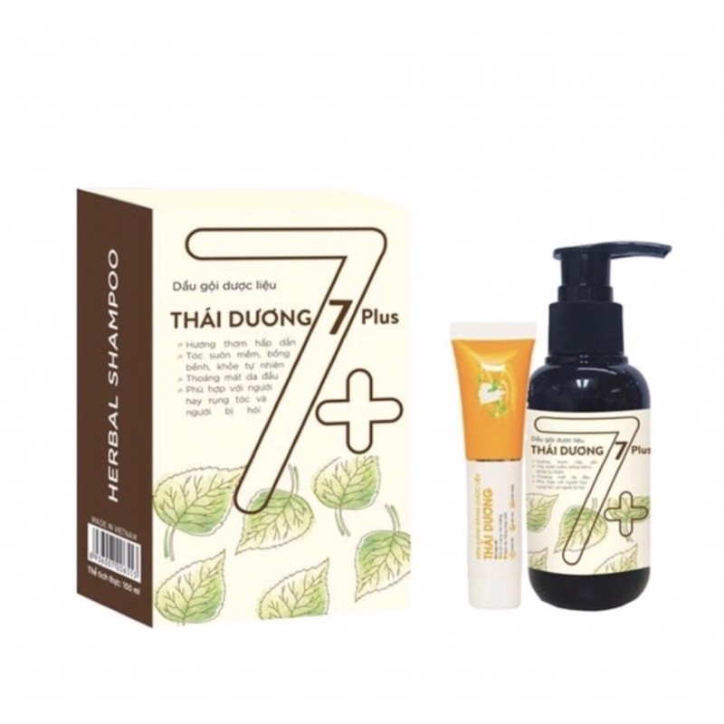 Dầu Gội Thái Dương 7 plus TẶNG KÈM  tuýp kem đánh răng Thái Dương | BigBuy360 - bigbuy360.vn