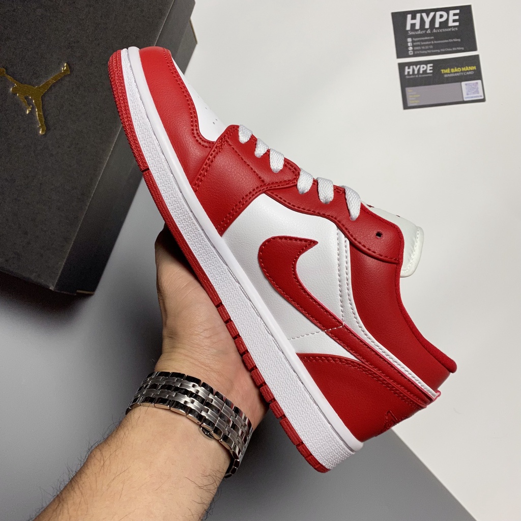 Giày Jordan 1 Low Gym Red  - Hype Sneaker | Phiên bản 1:1 chuẩn