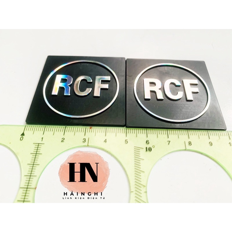 Cặp 02 Tem Loa Nhựa Cứng RCF; NEXO; JBL; MARTIN; BOSE; BMB  2.5cm; 5cm; 6cm; 7cm; 8.8cm MUA 05 TẶNG 01 CẶP CÙNG MẪU