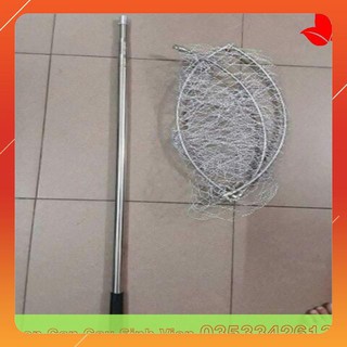 Vợt xúc cá inox 3m chuẩn