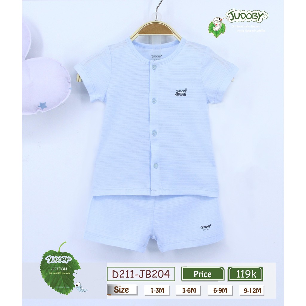 Judoby - Bộ ss cài giữa thông hơi siêu mềm