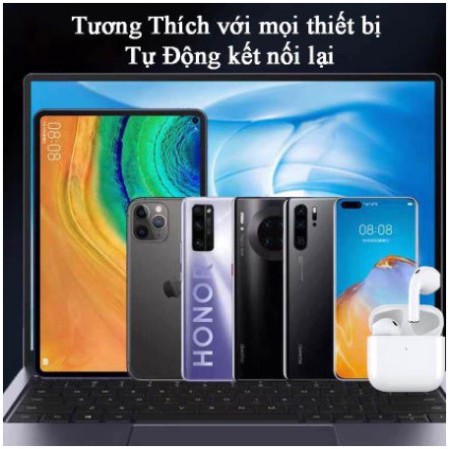 [Airpod Pro 4] Tai Nghe Blutooth 5.0 Airpod Pro 4 Định Vị, Đổi Tên, Cảm Biển Siêu Nhạy {BẢO HÀNH ĐỔI MỚI } | BigBuy360 - bigbuy360.vn