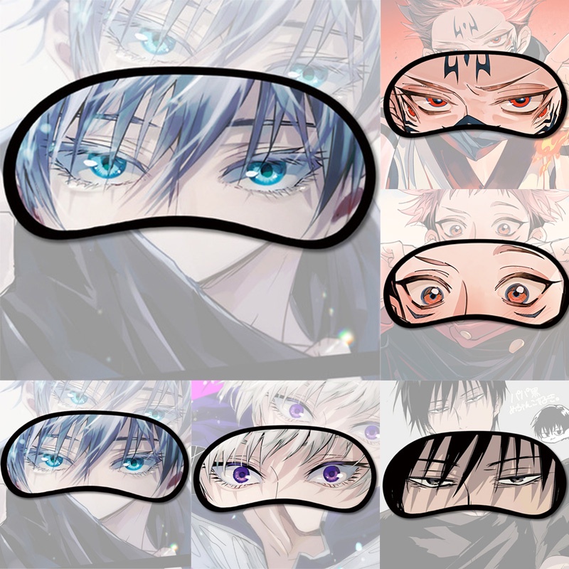 Mặt Nạ Che Mắt Ngủ Hình Nhân Vật Anime Gojo Satoru Itadori Yuji