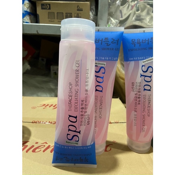 Tẩy da chết spa siêu sạch