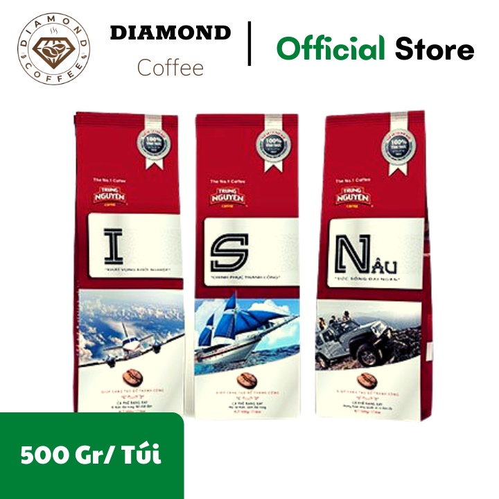 Cà Phê Bột Chữ SIN Trung Nguyên Cà Phê Pha Phin (Bịch 500g)