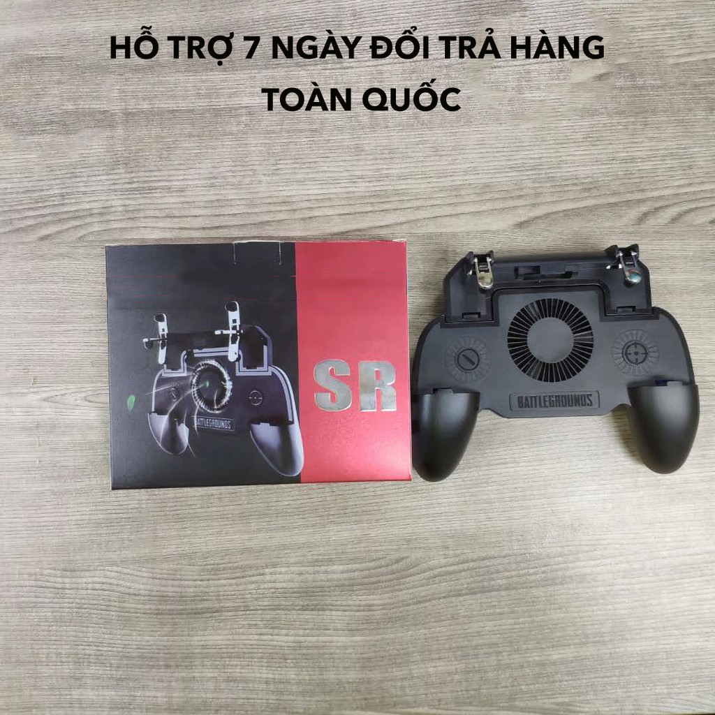 Tay Cầm Chơi Game Tích Hợp Tản Nhiệt Và Sạc Dự Phòng Cho ĐiệnThoại Tay Chơi Game PUBG FreeFire Và Nhiều Game Khác