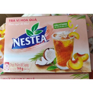 Trà vị hoa quả Nestea 144g (12 gói x 12g)