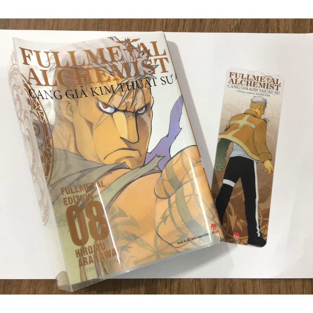 Sách - Fullmetal Alchemist - Cang Giả Kim Thuật Sư - Fullmetal Edition (Tập 8) - Bản Đặc Biệt Tặng Kèm Bookmark Plastic