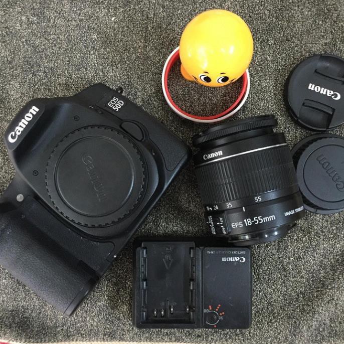 Máy ảnh Canon 50D kèm lens kít 18-55 is II, máy chụp 3k shot