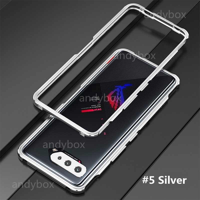 Ốp điện thoại khung kim loại mềm bảo vệ màn hình cho Asus Rog Phone 5S 3 2 Case Rog 5 Ultimate Rog5s rog3 rog2 rog5