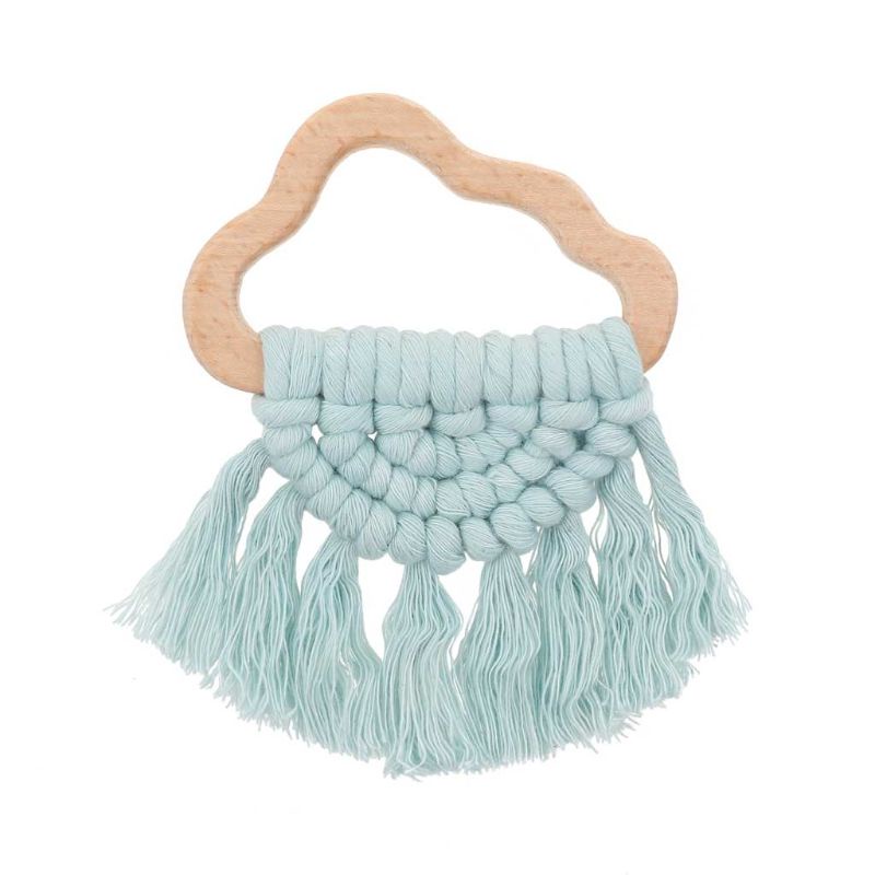 Đồ Chơi Vòng Tay Mọc Răng Hình Đám Mây Tự Nhiên Cho Bé