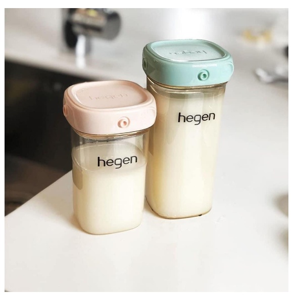 Nắp trữ sữa hegen, nắp đậy bình sữa hegen chính hãng