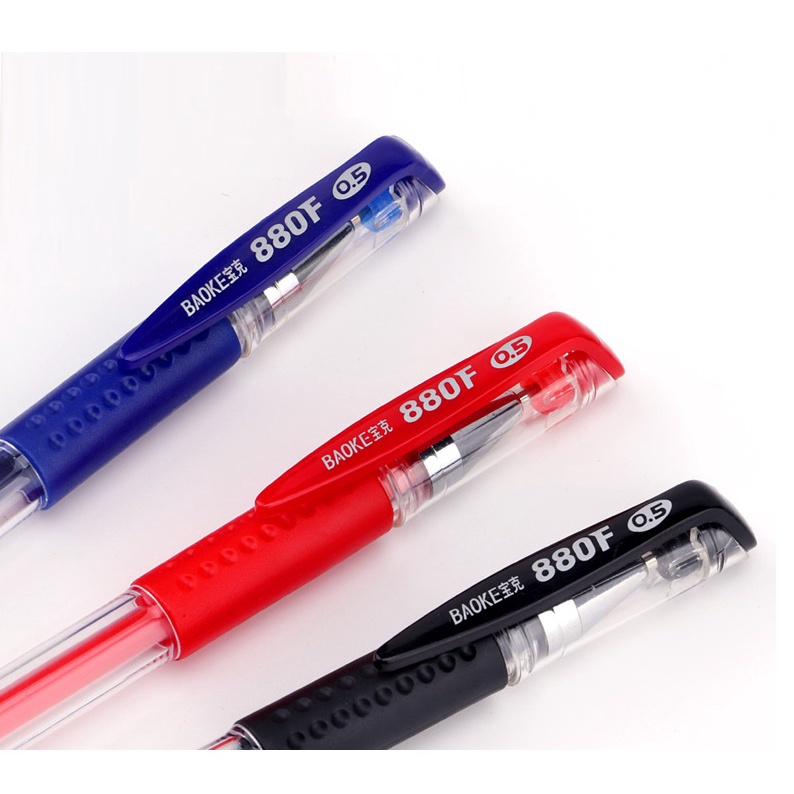 Bút gel nước ngòi 0.5mm / 0.7mm Baoke PC880K / PC880E - Bút nước 880K / 880E có ngòi 0.5mm thay thế