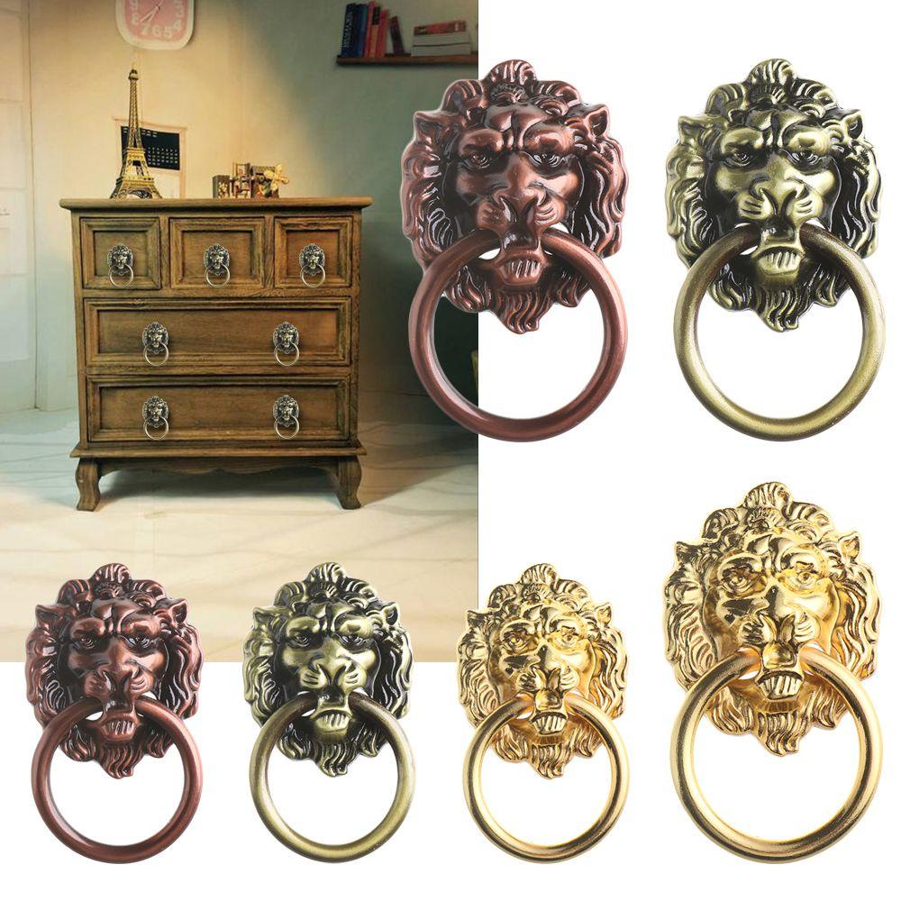 Tay Nắm Cửa Tủ Nội Thất Bằng Cabochon Phong Cách Retro