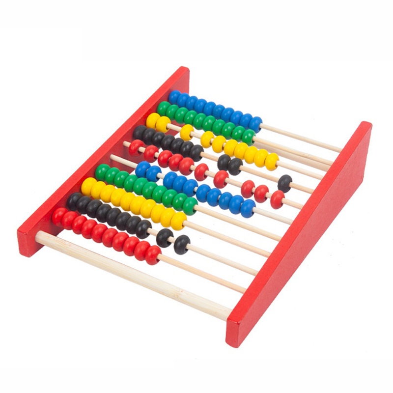 Bàn Tính Gỗ Đồ Chơi Cho Bé 3-6 Tuổi