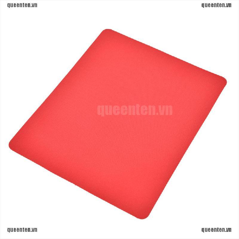 Hot 21.5 x 17.5cm Gaming PC Laptop Mouse Pad Anti-Slip Solid Color Rectangle Mat QUVN
