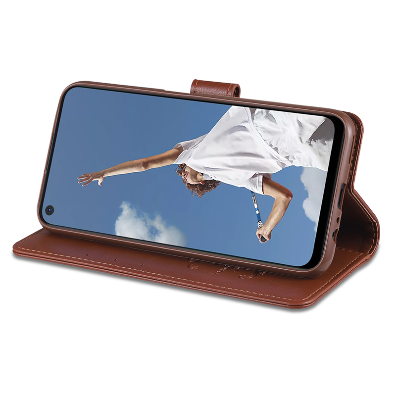 Bao da điện thoại kiểu ví cho OPPO A32 A53 2020 A52 A92 A92s K1 K3 K5 Realme X