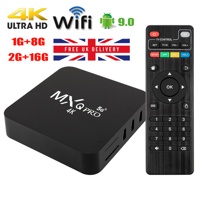 HXBG TV Box Home Living Room TV Wifi Media Player Television Network 4K Player, 1G/8G, EU plug