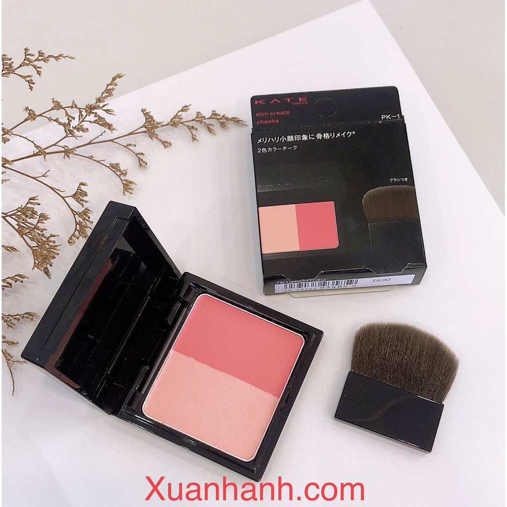 Phấn má hồng Kanebo Kate Slim Create Cheeks, kèm cọ (new) | BigBuy360 - bigbuy360.vn