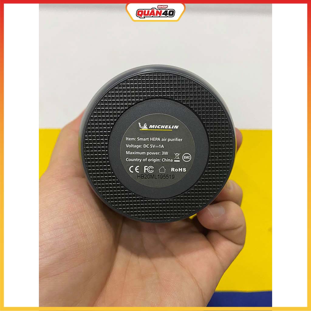 Máy Lọc Không Khí Ôtô Và Khử Mùi Michelin ML19 - Hàng Chính Hãng