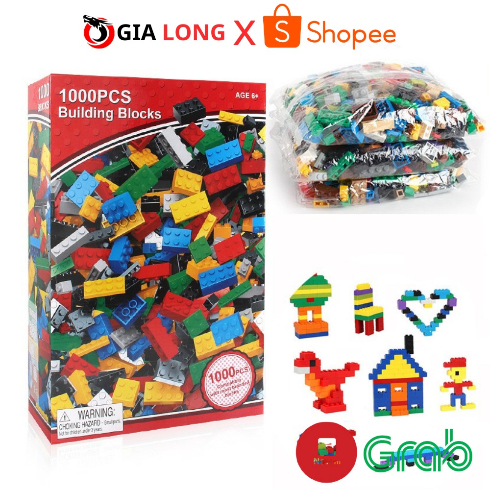 Đồ Chơi LEGO I Đồ Chơi Lego 1000 Chi Tiết Giúp Bé Phát Huy Trí Sáng Tạo