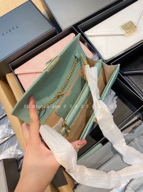 TÚI BÌ THƯ KHOÁ GẬP  ib trước