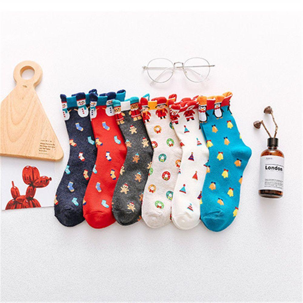 Vớ Giữ Ấm Mùa Đông Phong Cách Giáng Sinh