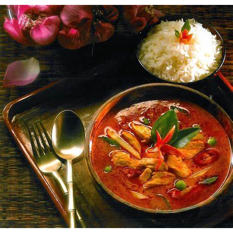 Gia Vị Cà Ri Đỏ/Xanh/ Vàng Maepranom Red/ Green Curry Paste, Tomyum Kanokwan curry 380g Thái Lan