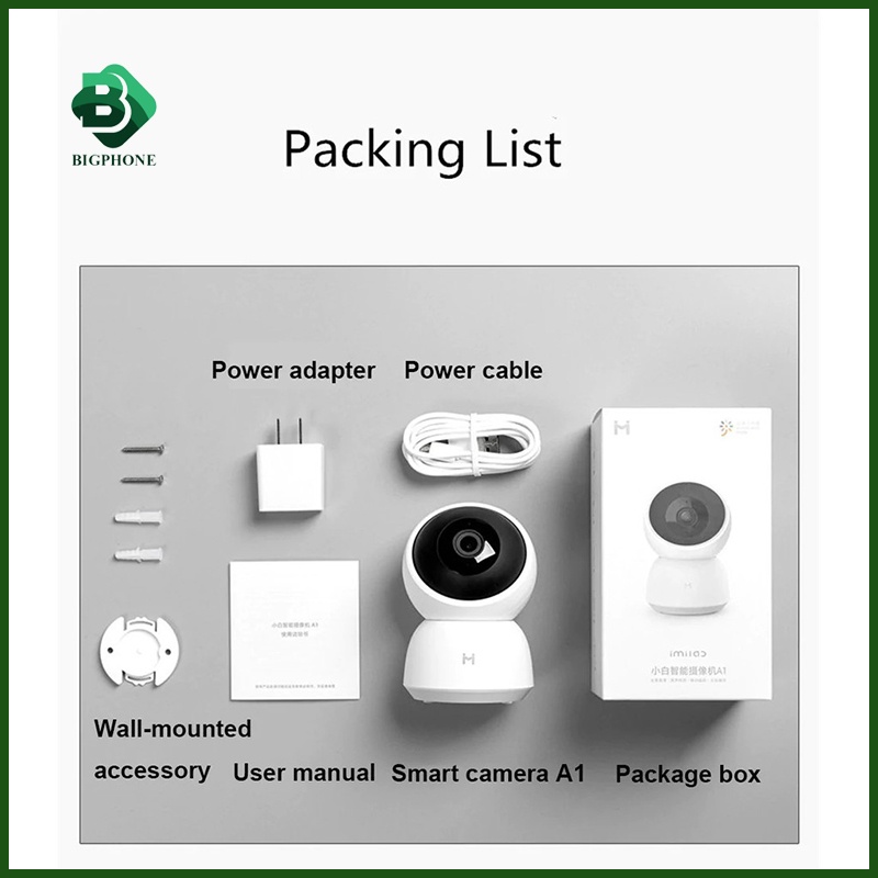 Camera An Ninh Xiaomi Mi Home Security Camera Basic 360° 1080P - BH 12 tháng