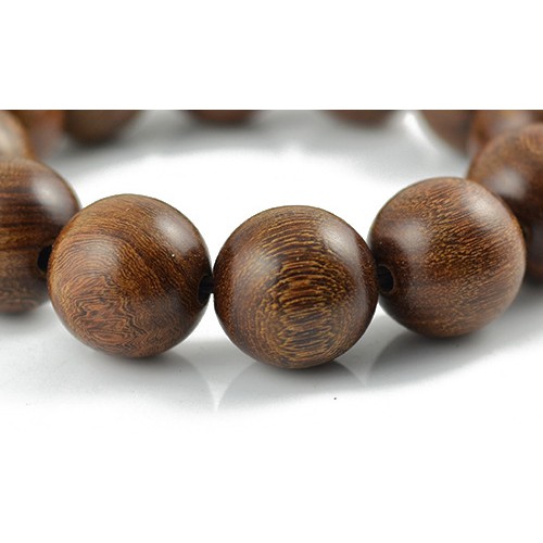 Vòng hạt đàn hương Châu Phi vòng đeo tay bằng gỗ hạt hàng xịn