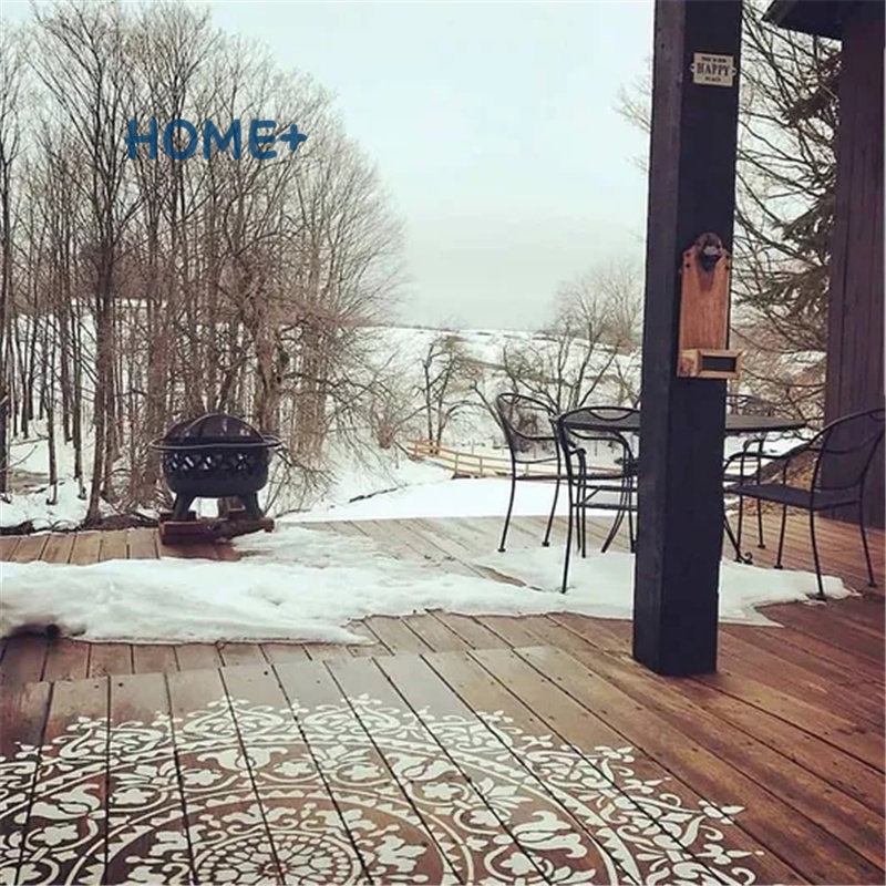 Khuôn mẫu hỗ trợ vẽ tranh / trang trí sàn nhà / tường thiết kế đa năng tiên dụng